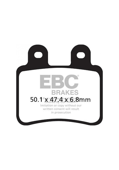 Ebc Fren Balatası Sfac350 Carbon 2006-2011 Peugeot Satelis 125