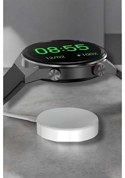 Akıllı Saat Sağlık Ve Fitness Takibi Bluetooth Bağlantılı Dokunmatik Ekran Siyah