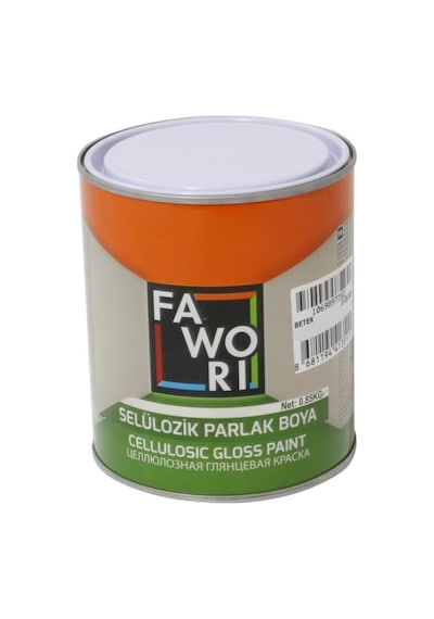 Fawori Selülozik Parlak Boya Kırmızı 2.5 Kg