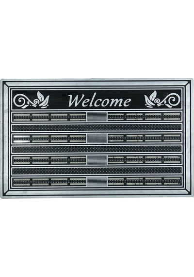 Welcome Yazılı Kauçuk Kapı Önü Paspası (507922165)