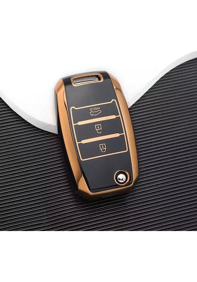 Kia Cerato Stonic Sportage Uyumlu Picanto Uyumlu Sorento Anahtar Kılıfı Siyah