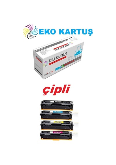 Hp 7kw74a 207a W2210 Set Çipli Uyumlu Toner
