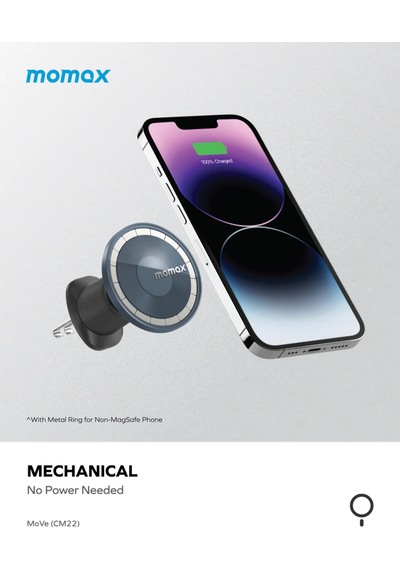 Move Easy Manyetik Araç Içi Telefon Tutucu Cm22 Siyah