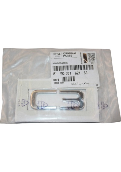 Psa YQ00162180 Citroen C3 Crs Yazı Monogram