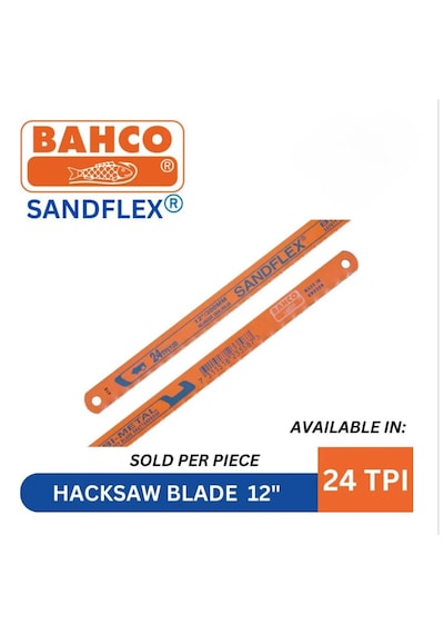 Bahco Sandflex Bi-metal Demir Testere Ağzı 24 Diş 12 /300mm 10 Adet