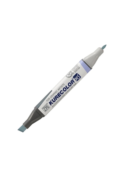 Zig Kurecolor Kc3000 Twin S Marker Kalem 351 Pale Iceberg Blue P-163707