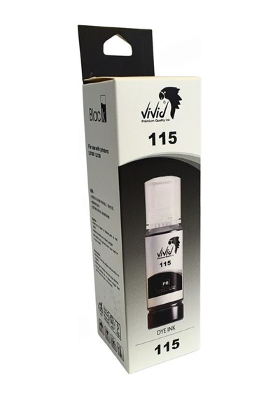 Epson 115 Muadil Dye Siyah Mürekkep 70 Ml Diğer