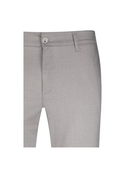 Hatemoğlu Gri Regular Fit Yandan Cepli Pamuklu Jogger Pantolon