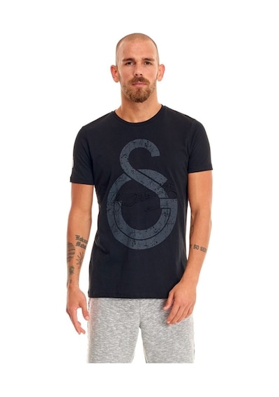 Gsstore Galatasaray Ata İmza T-Shirt Özel Tasarım Ahşap Kutulu Siyah