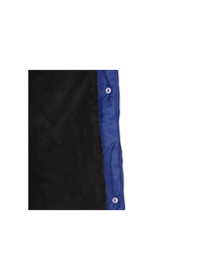 Slazenger CALISTO NEW Çocuk Kapüşonlu Şişme Saks Mavi Mont & Kaban