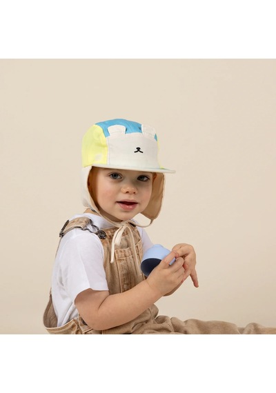 Kietla Fun Ourson Uv Korumalı Camper Siperlikli Şapka Çok Renkli