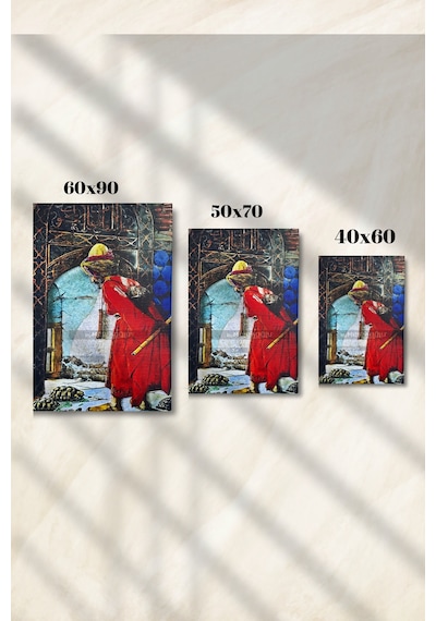 Kanvas Tablo, Duvar Dekoru, Kaplumbağa Terbiyecisi Eseri Osman Hamdi Bey Tblknvs01