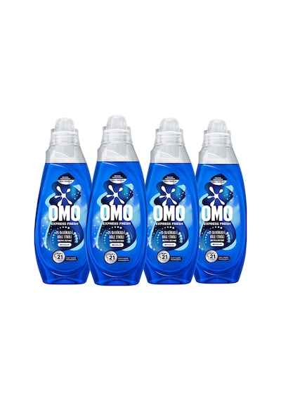 Omo Express Fresh Ultra Beyaz Sıvı Çamaşır Deterjanı 840 Ml X4 Diğer