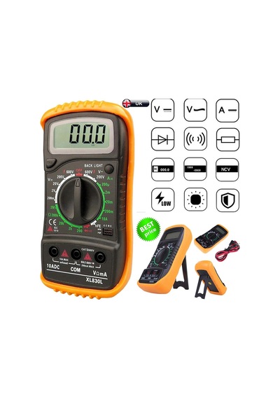 Rehomy Lcd Dijital Multimetre Voltmetre Ac Dc Voltage Otomatik Ranging Multi Metre Test Cihazı Circuit Checker Buzzer