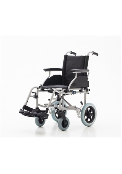 Dm-327 Mini Metal Gövdeli Transfer Tekerlekli Sandalyesi Refakaatçı Frenli