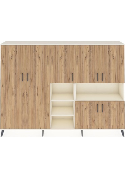 Arges Dolap 13 Raflı 7 Kapaklı 220x30x163 Aytaşı-çam/aytaşı Atlas Çam/aytası - Aytası Arges Dolap 13 Raflı 7 Kapaklı 220x30x163 Aytaşı-çam/aytaşı Atlas Çam/aytası - Aytası