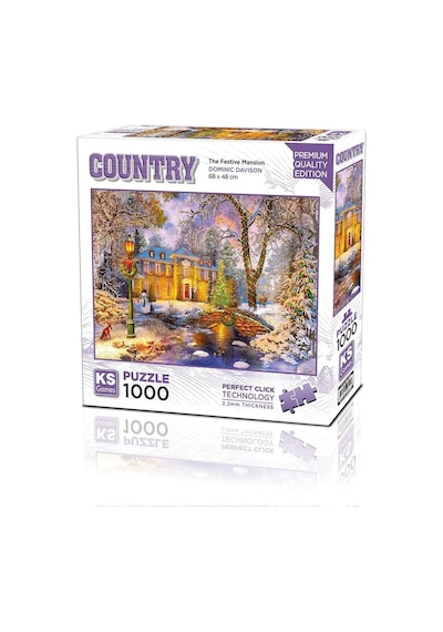 Ks Games Puzzle The Festive Mansion 1000 Parça