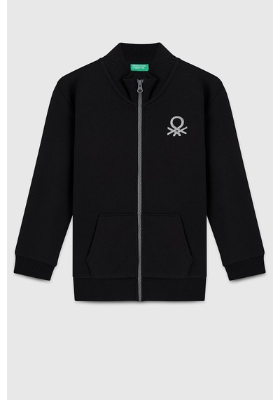 United Colors Of Benetton Erkek Çocuk Sweat Bnt-b23351 Siyah