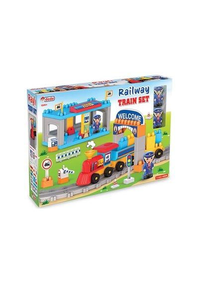 Dede Oyuncak Raylı Tren Seti 03258