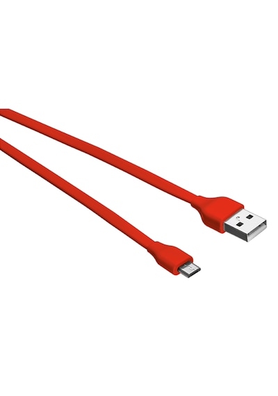 Trust 20137 Urban Flat Micro Usb 1 M Kablo Kırmızı