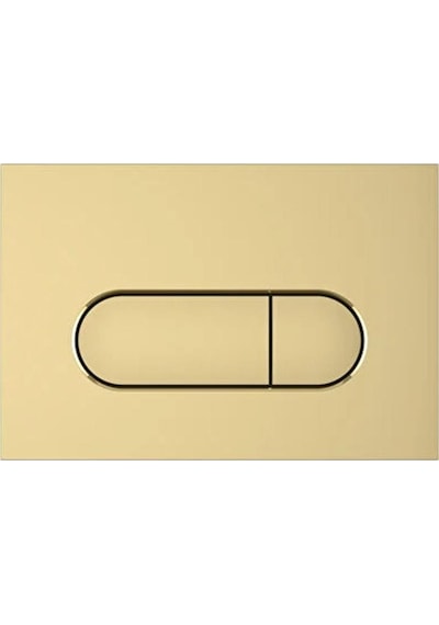 740-2224 - VitrA Root Round Kumanda Paneli, Altın