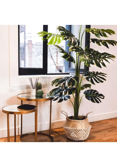 Yapay Ağaç Monstera Deve Tabanı Ağacı 170 cm 11 Yaprak