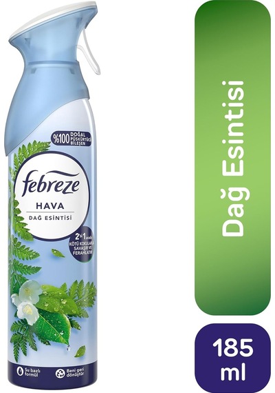 Febreze Hava Ferahlatıcı Sprey Oda Kokusu Dağ Esintisi 185 Ml Diğer