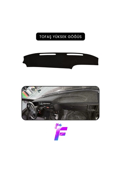 Tofaş Yüksek Göğüs Uyumlu Torpido Örtüsü Araca Özel Üretim Kolay Montaj Torpido Kılıf B6