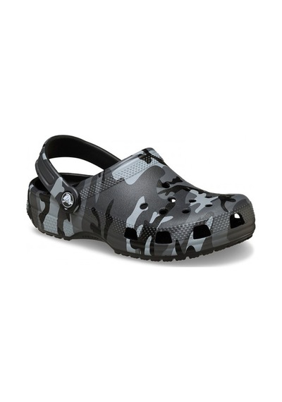 Crocs Classic Camouflage Clog Unisex Çocuk Terlik 211879 Siyah