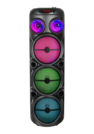Zore Gd-2887 Dijital Led Göstergeli Mikrofonlu Rgb Tws 8 İnç Stereo Bass Kablosuz Karaoke Hoparlör