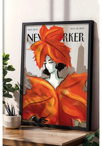 The New Yorker Çerçeveli Tablo November 18 2019