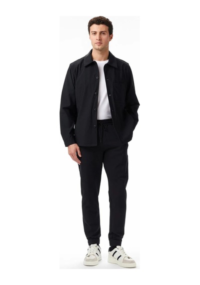Nautica Erkek Siyah Classic Fit Eşofman Altı-11592 Siyah