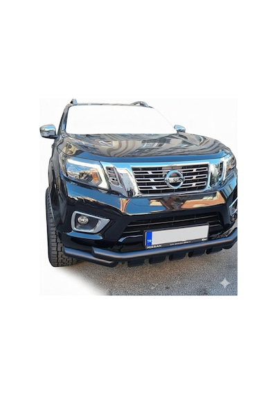 Nissan Navara 2015 - 2021 Siyah Shark Ön Koruma Demiri