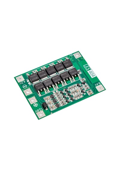3s 11,1v/ 12.6v 40a 18650 Şarj Ve Deşarj Koruma Kartı 12v Matka