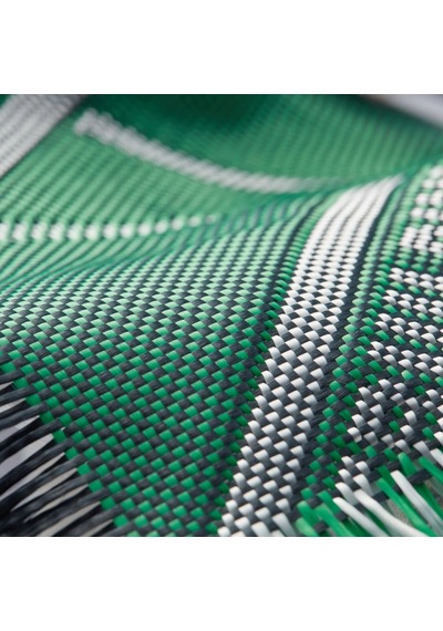 Apple Uyumlu iPhone 16 Pro Max Kılıf Magsafe Özellikli Aramid Fiber Re-tros Pitaka Tactile Woven Rebuilding Yeşil