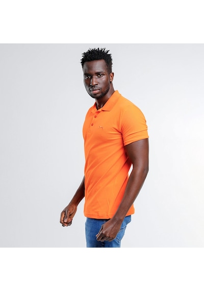 Slazenger SOHO I Erkek Polo Yaka Turuncu Tişört