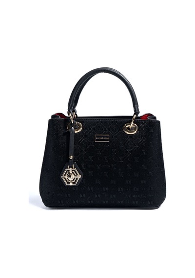 Silver Polo Sp1272 Kadın El Çantası Fashion Siyah-siyah