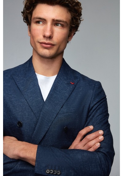 D's Damat Ds Damat Slim Fit Lacivert Armürlü Takım Elbise 0hf05ys04588m Lacivert
