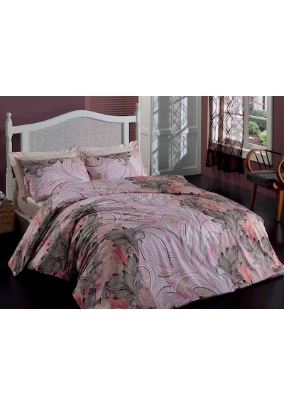 Menderes Home Lanotte Saten Tek Kişilik Nevresim Takımı Luzerna