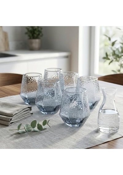 6 Adet Cam Bardak Seti - Sade Ve Modern Tasarımlı, Ekstra Berrak Su, 6&apos Lı Meşrubat Ve Kahve Bardağı Takımı 310 Ml Açık Kırmızı 6 Adet Cam Bardak Seti - Sade Ve Modern Tasarımlı, Ekstra Berrak Su, 6&apos Lı Meşrubat Ve Kahve Bardağı Takımı 310 Ml Açık Kırmızı