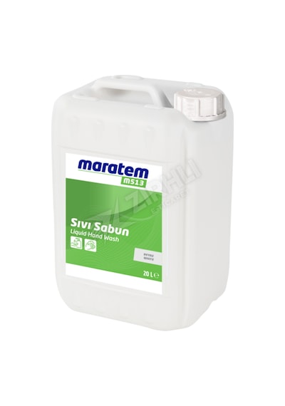 4 Adet Maratem M513 Sıvı Sabun Beyaz 20 Lt