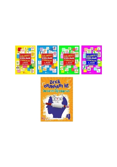 Ata 4. Sınıf Kodlama Seti+zeka Oyunları ile Derslerimi Öğreniyorum