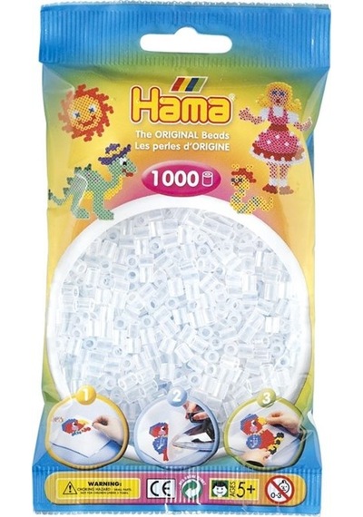 1.000'Lik Hama Midi Boncuk - Şeffaf 1.000'Lik Hama Midi Boncuk - Şeffaf