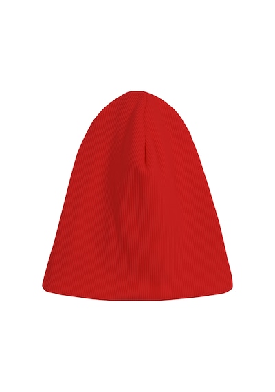 Luess Çocuk Unisex Fitilli Kışlık Bere Kırmızı