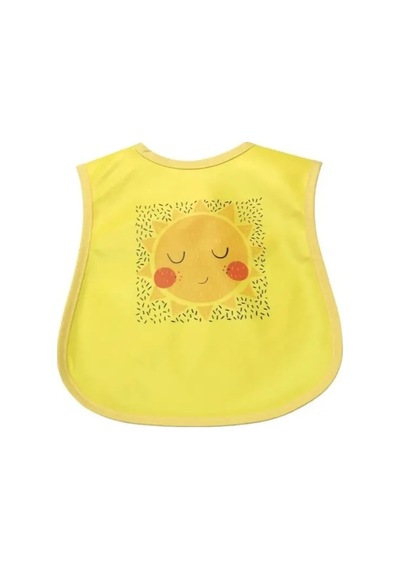 Mini Damla Mama Önlüğü Baskılı Sarı