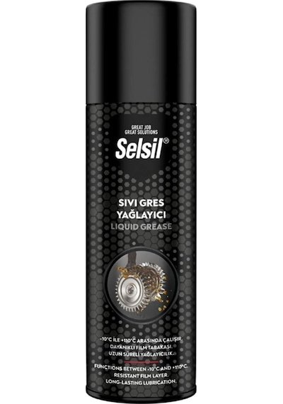 Selsil Sıvı Gres Yağlama Spreyi 500 Ml