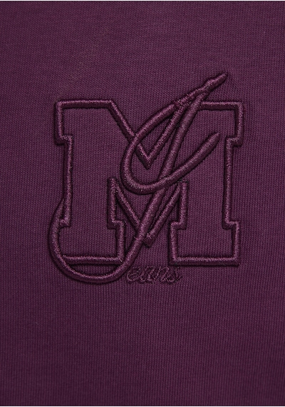 Mavi - Mj Logo Detaylı Mor Tişört 0612885-70670 Mor