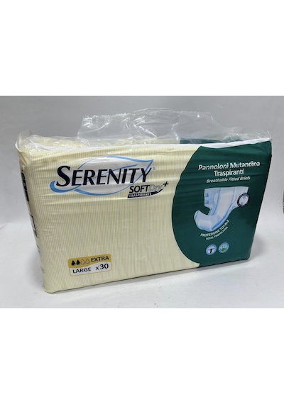 Serenity Soft Dry Yetişkin Hasta Bezi L 30'lu