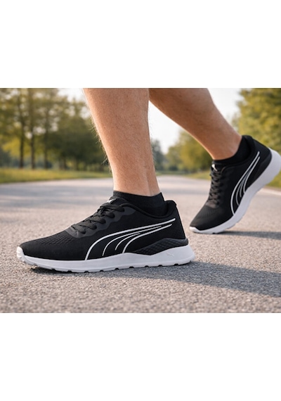 Puma Lite Runner Tdp Unisex Koşu Ayakkabısı 40853302 Siyah Siyah