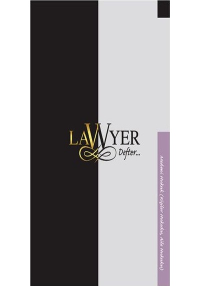 Lawyer Defter - Medeni Hukuk Notlu Öğrenci Defteri - Savaş Yayınevi